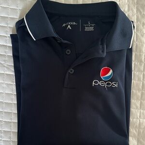 Antigua Dark Blue Pepsi Polo Shirt